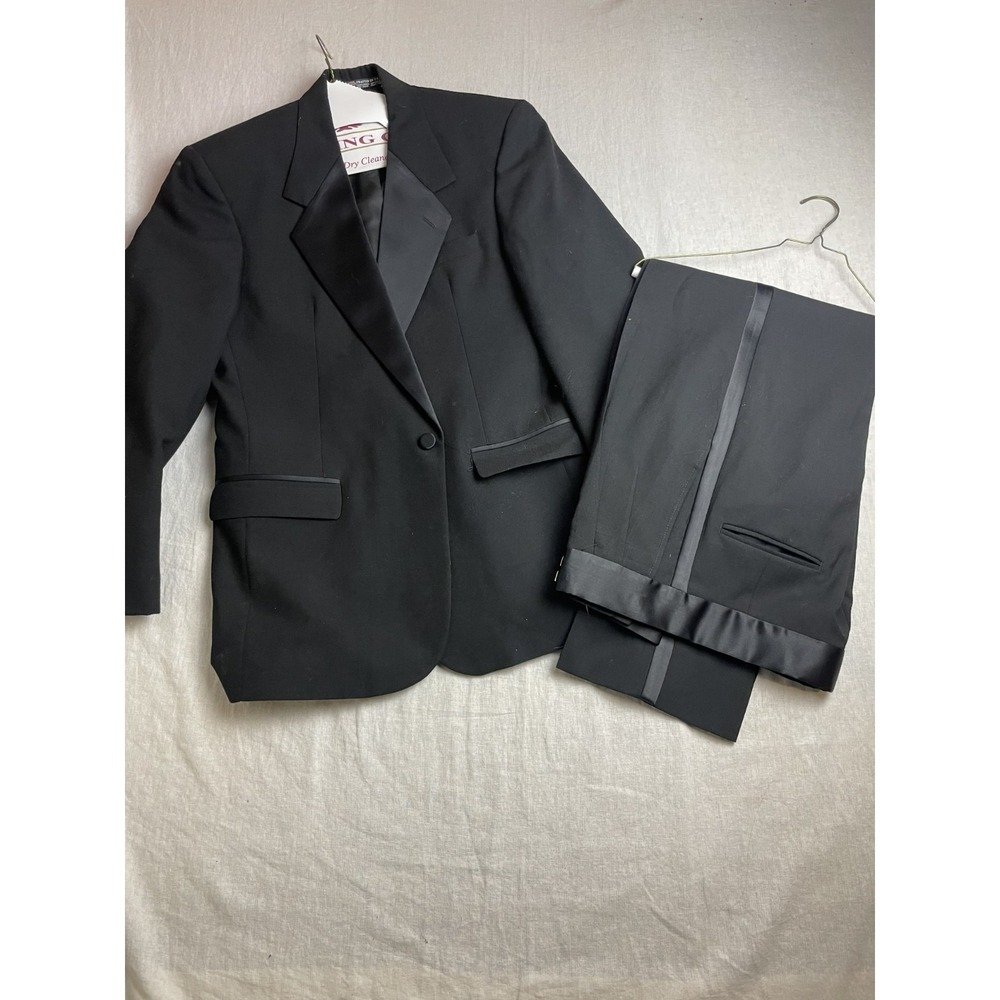 Classic Black Tuxedo Jacket & Pants